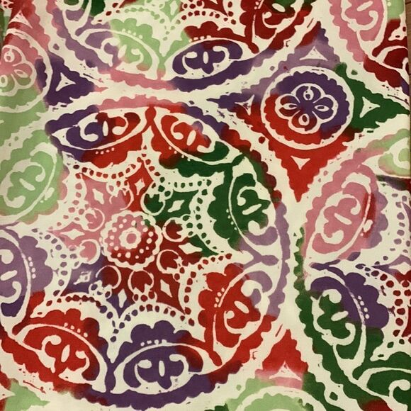 Bright and beautiful multicolor shower curtain EUC - Picture 5 of 5